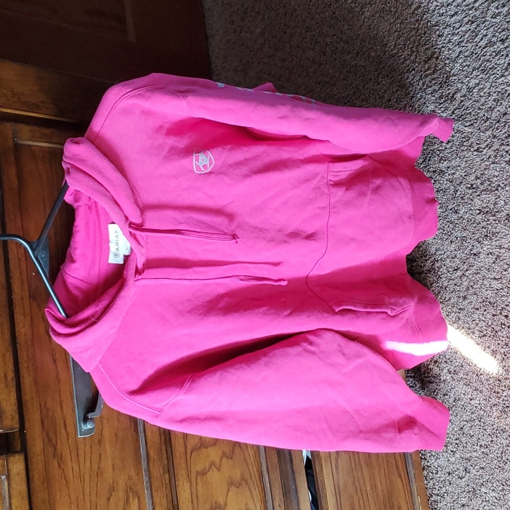 Pink Ariat sweatshirt